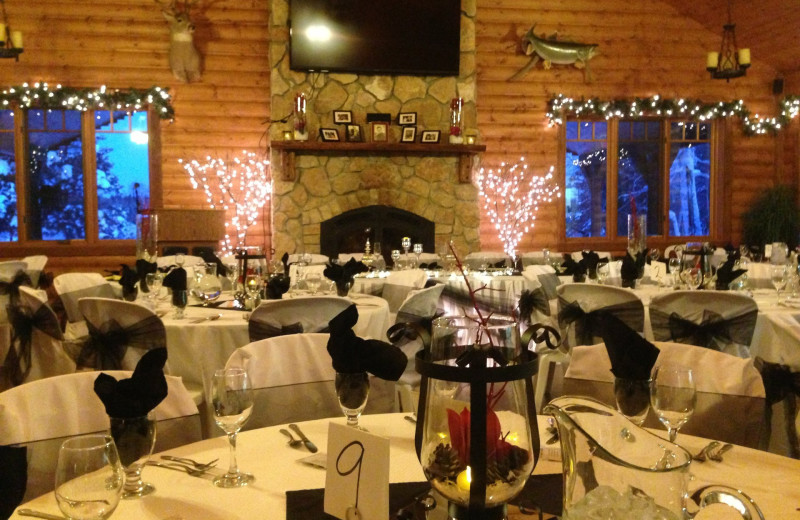 Wedding at Bakers Narrows Lodge.