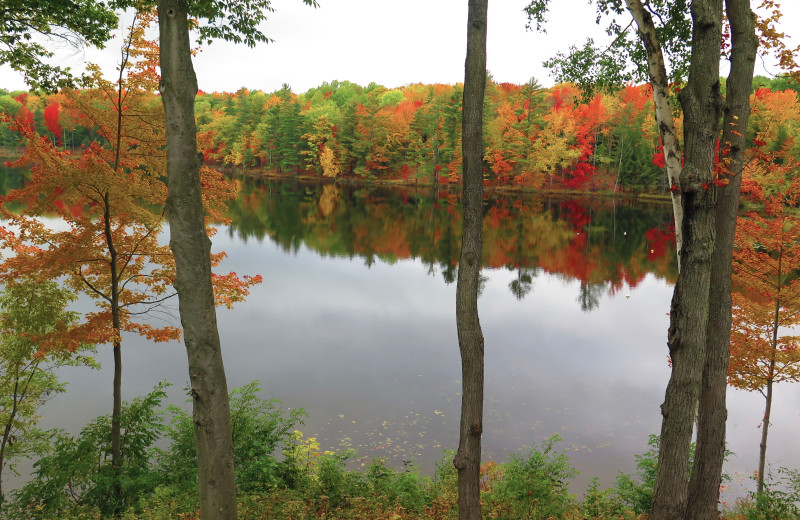 Lake at Sleeping Bear Resort.