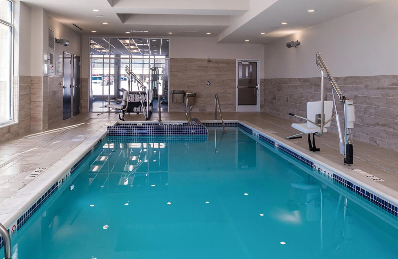 Indoor pool at Holiday Inn Detroit Northwest - Livonia.