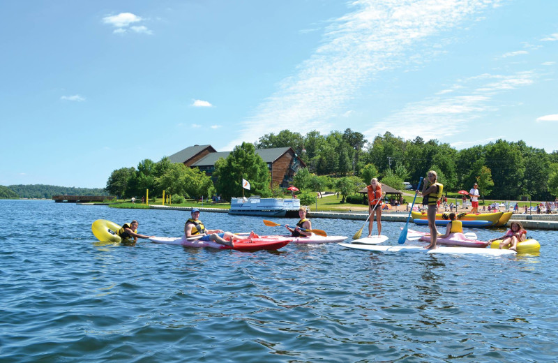 Lake at YMCA Trout Lodge & Camp Lakewood.