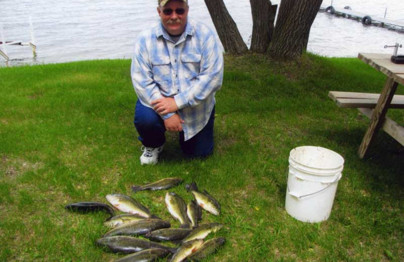 Fishing at Spruce Lodge Resort.