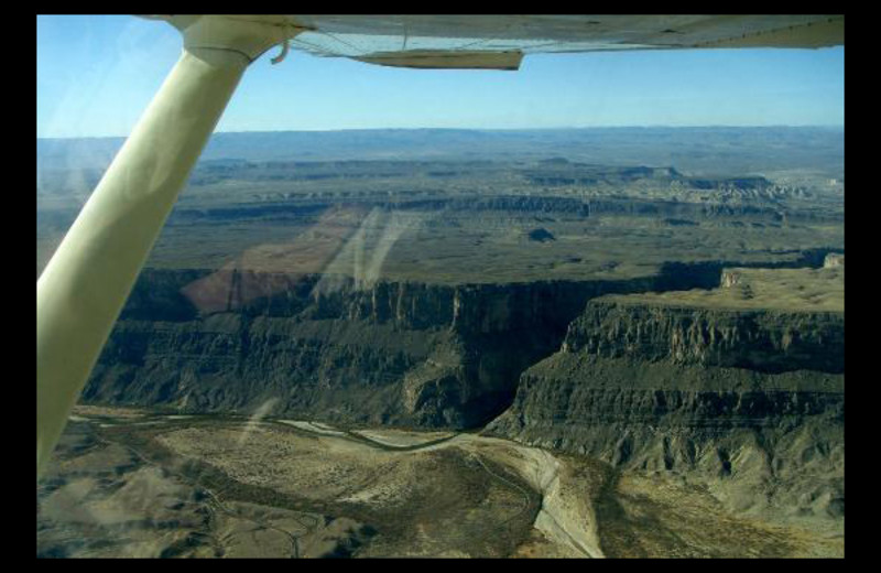 Scenic flights at Big Bend Resort & Adventures.