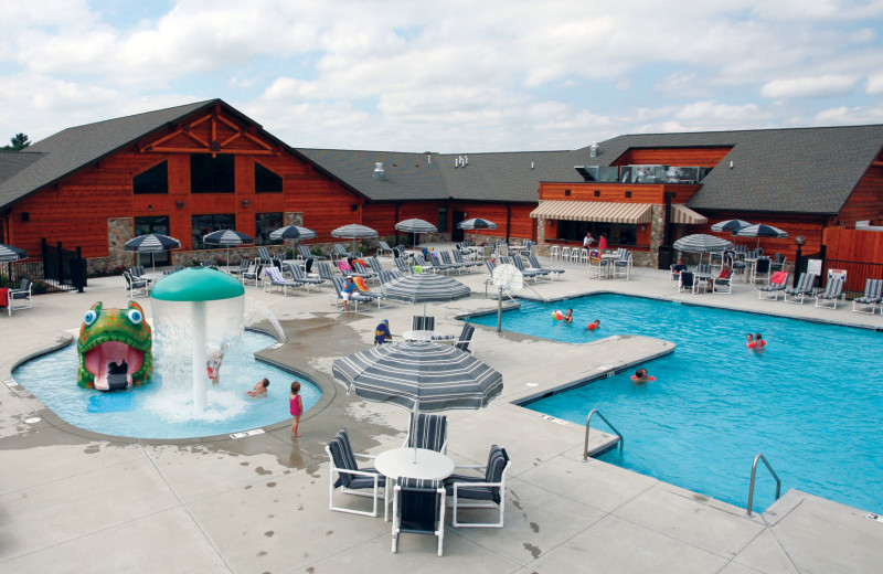 Outdoor pool at Spring Brook Vacation Home Rentals.