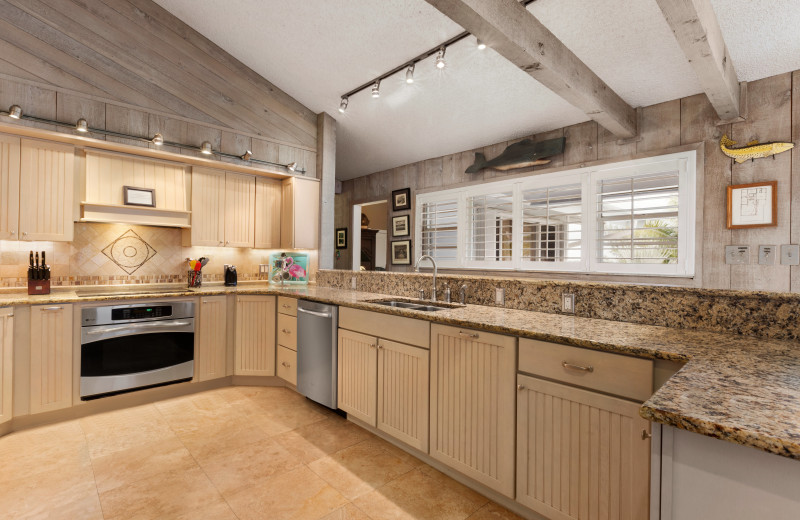 Rental kitchen at Florida Keys Vacations Inc.