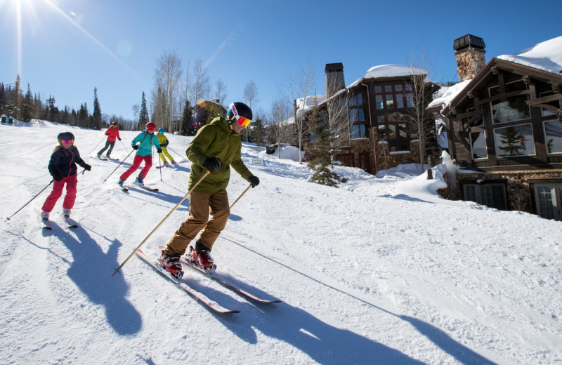 Skiing at Natural Retreats Park City.