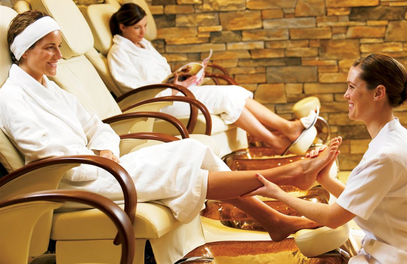 Pedicure at Moffat Inn.