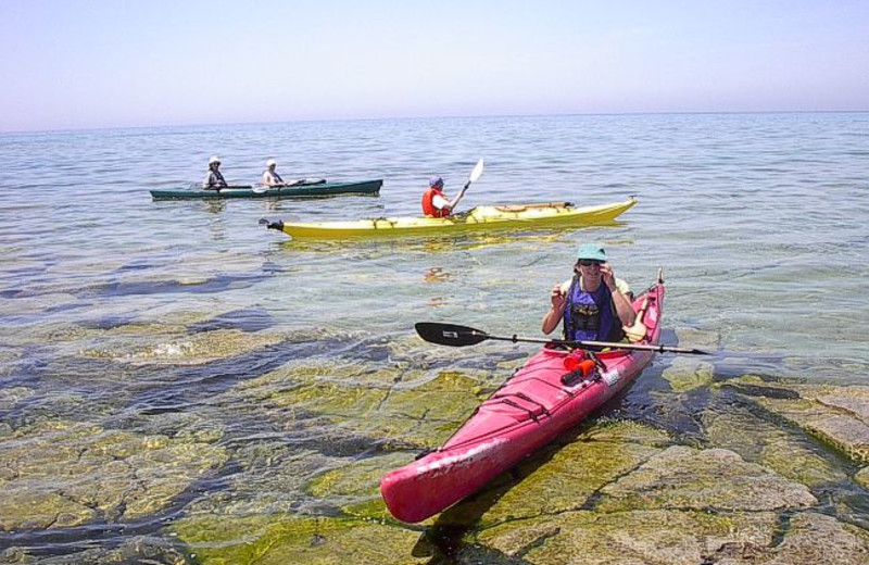 Kayaking at the Red Bay Lodge