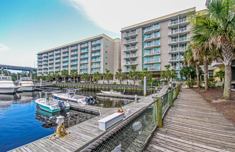 Exterior view of Harbourgate Resort 