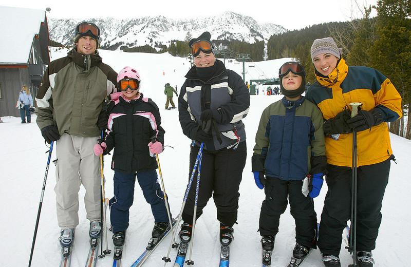 Skiing at Bridger Vista Lodge.