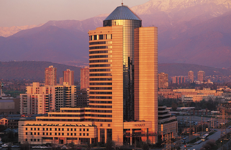 Exterior view of Hyatt Regency Santiago.