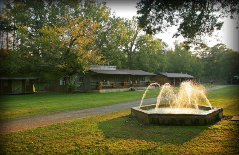 Fountain at Panther Valley Ranch.