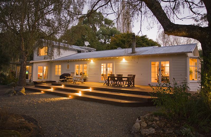 Exterior view of Owen River Lodge.