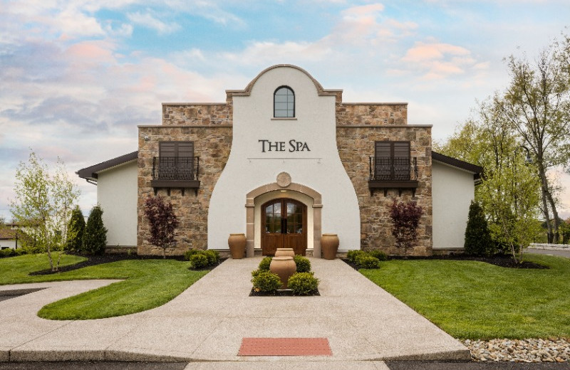 An exterior view of The Spa at Gervasi Vineyard