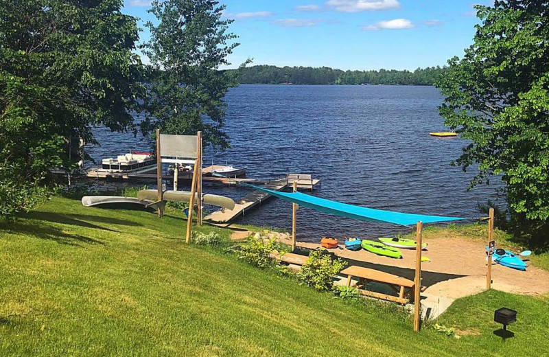 Beach at Moose Jaw Lodge 