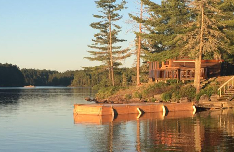 Exterior view of Silv'ry Moon Lodge.