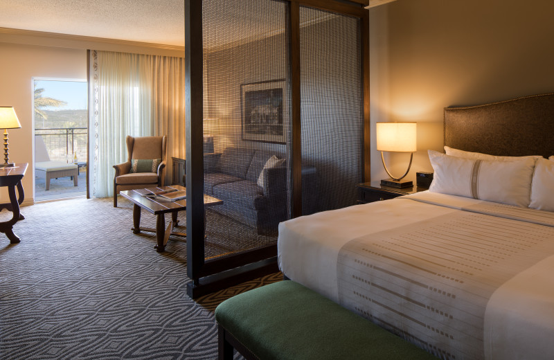 Guest room at La Cantera Resort & Spa.