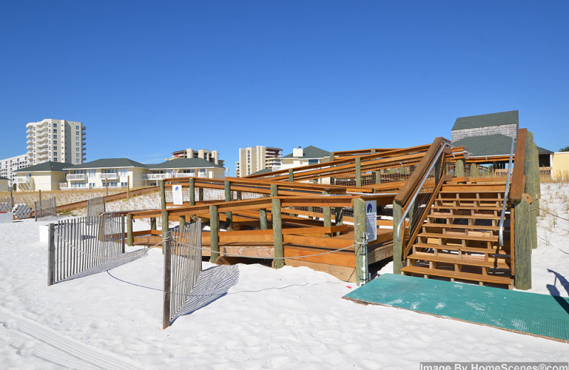 Boardwalk at Sandpiper Cove.