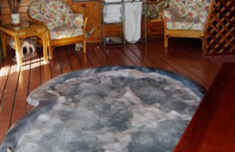 Jacuzzi at Howlers Inn Bed and Breakfast