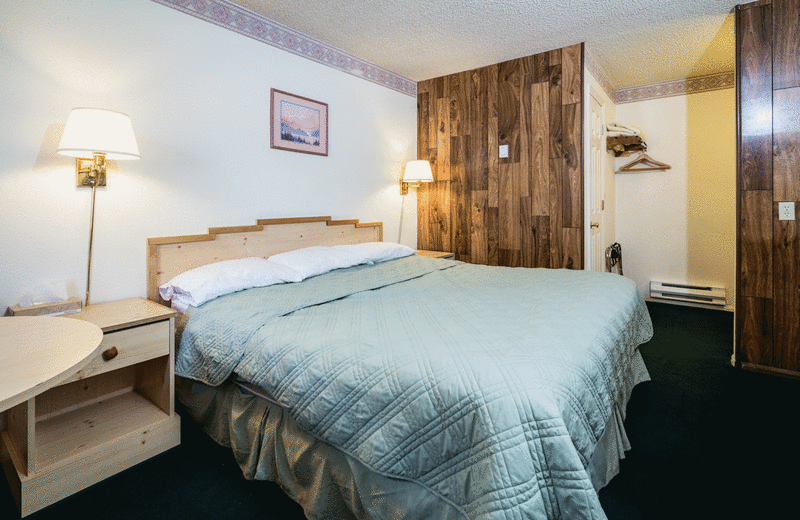 Guest room at Indian Hot Springs.