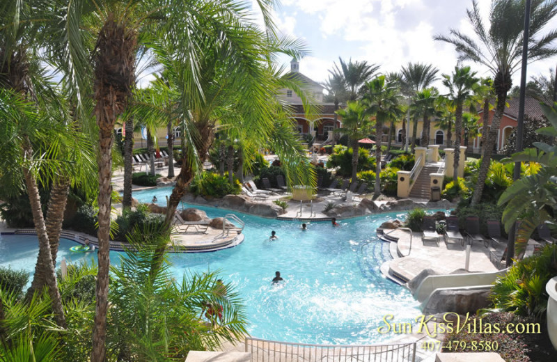 Rental pool at Sunkiss Villas.