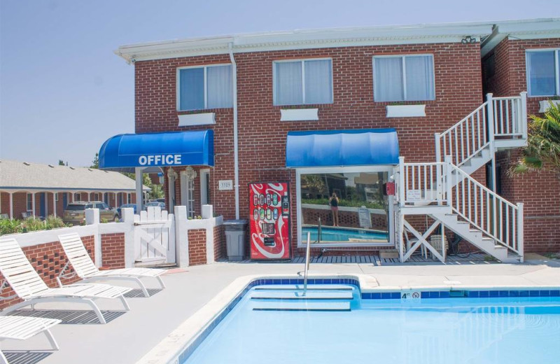 Outdoor pool at Colonial Inn.