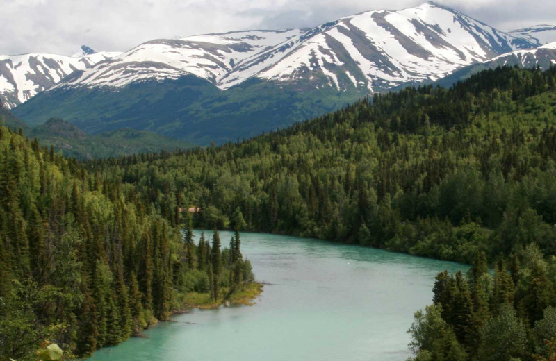 Scenic view at Klondike Cabins.