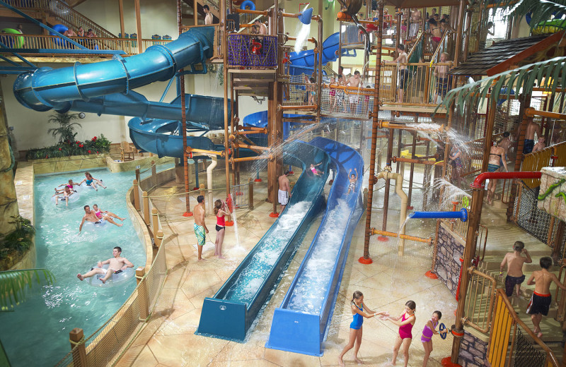 Indoor water park at Chula Vista Resort.