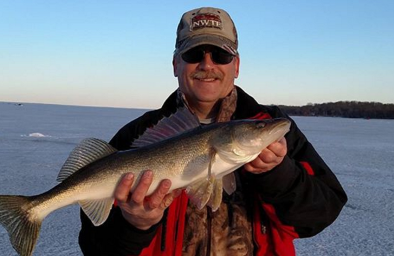 Ice Fishing at Beauty Bay Lodge & Resort