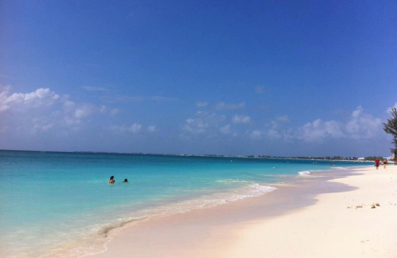 The beach at Coral Sands Resort.