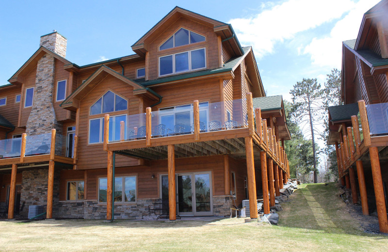 Exterior view of Big Sandy Lodge & Resort.