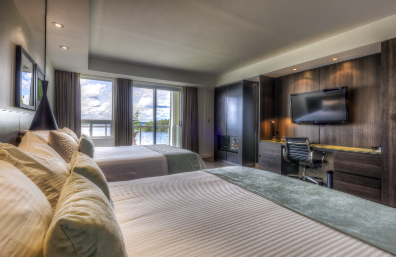 Guest room at Taboo Muskoka.