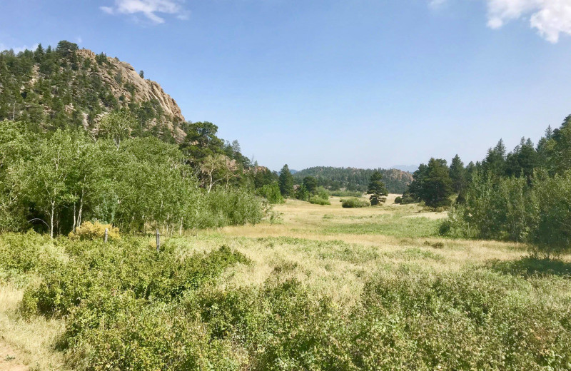 Scenic view at Sundance Trail Guest Ranch.