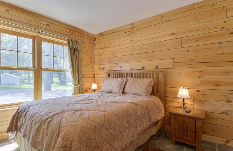 Rental bedroom at Mountain Resort Properties.
