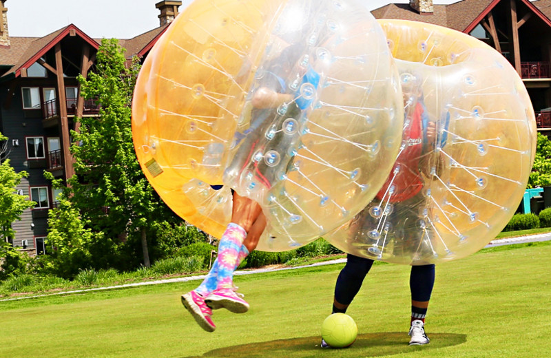 Knockerball at Minerals Hotel.