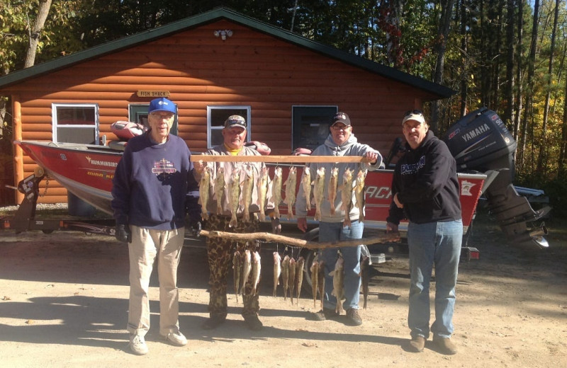 Fishing at Lakewood Lodge.