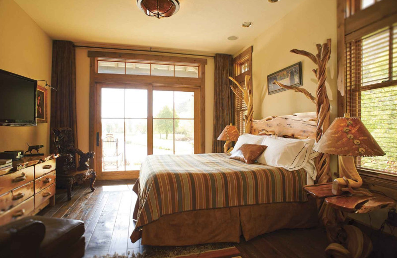 Guest bedroom at Branded Rock Canyon.