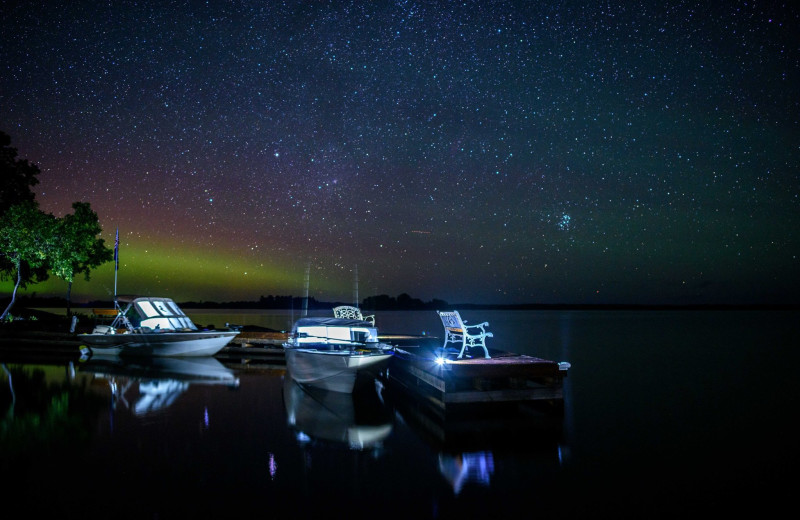 Starry sky at Park Point Resort.