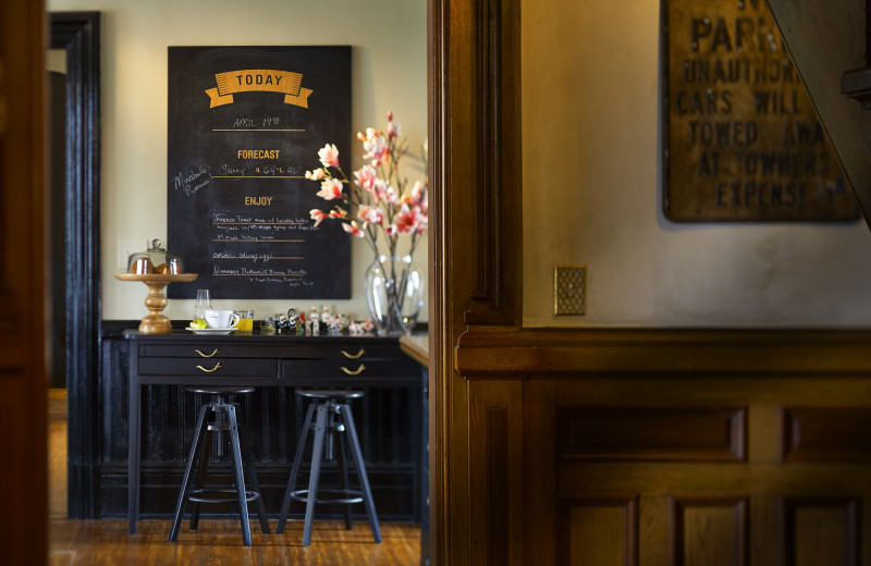 We offer Vermont breakfasts (apple wood smoked bacon & ham, maple link sausage & smoked chicken sausage)