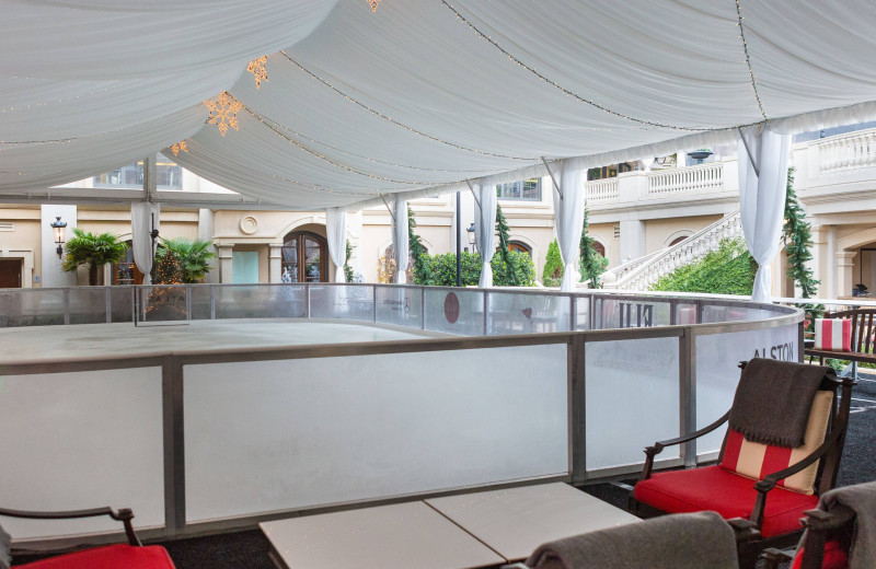 Ice rink at The St. Regis Atlanta.