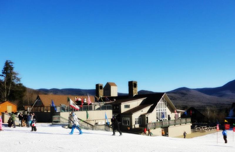 Skiing at Black Bear Lodge.