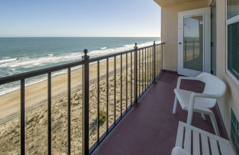 Balcony at Dunes Manor Hotel.