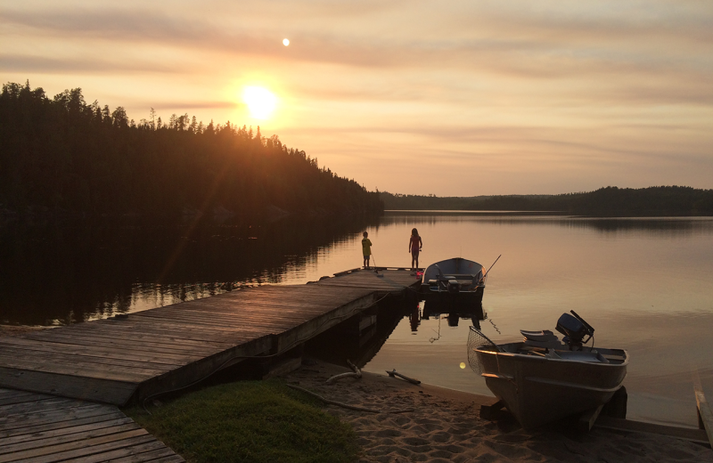 Dock at Wilderness Air.