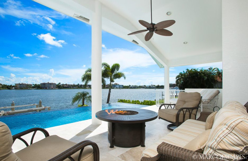 Rental pool at Marco Escapes.