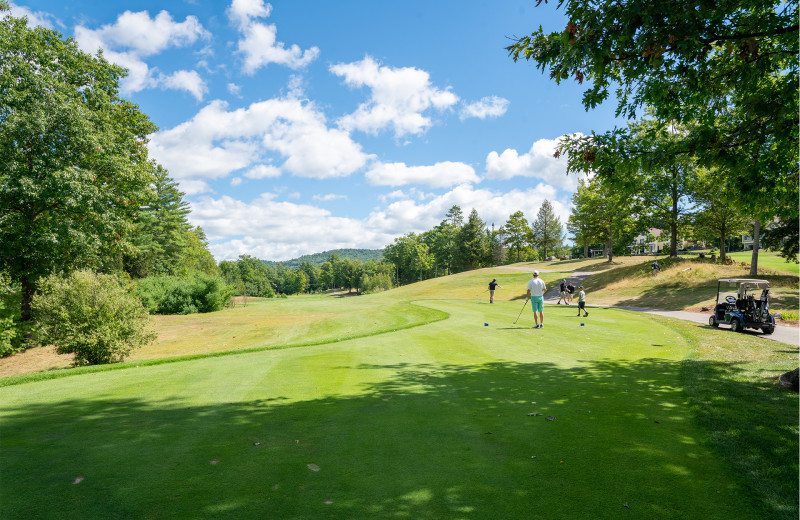 Golf course at Owl's Nest Resort & Golf Club.