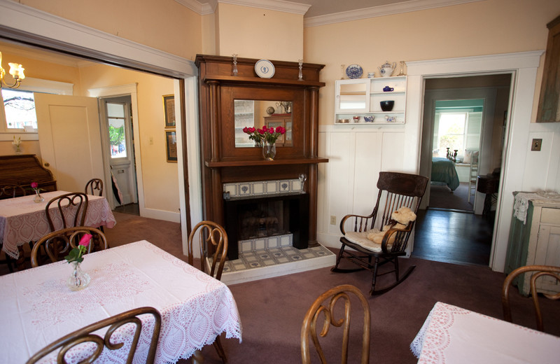 Dining at Heritage Inn.