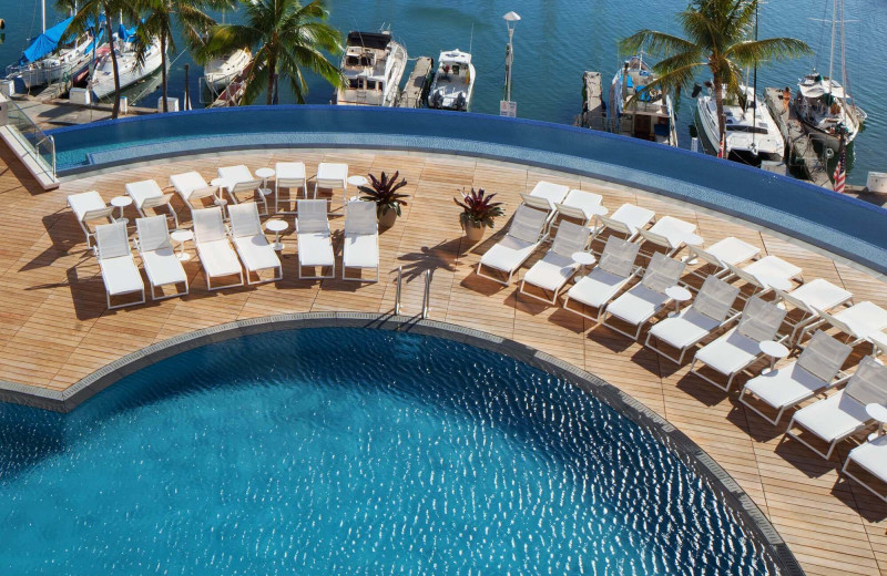 Outdoor pool at Prince Waikiki.