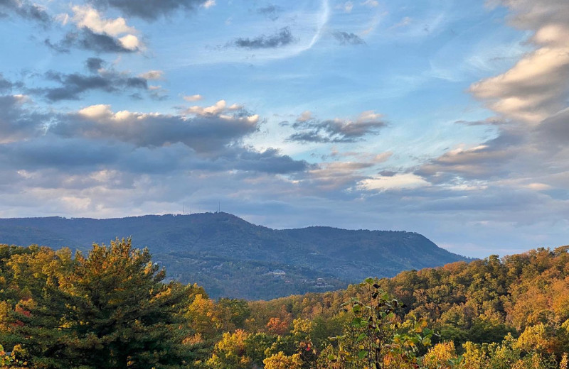 Mountain view at Little Valley Mountain Resort.