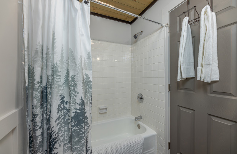 Bathroom at American Patriot Getaways - Ober The Top Views.