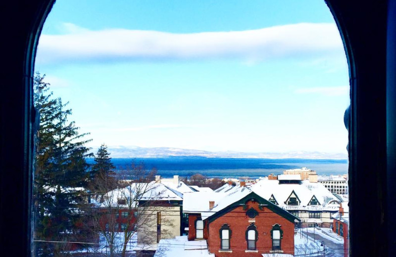 View from Made INN Vermont B&B.LOOKING FOR THE AMENITIES OF A CHIC, BOUTIQUE HOTEL w the friendliness & Knowledge of Owner/INNKeeper who work, live & Play here & love to share what they know than this is where you should stay!