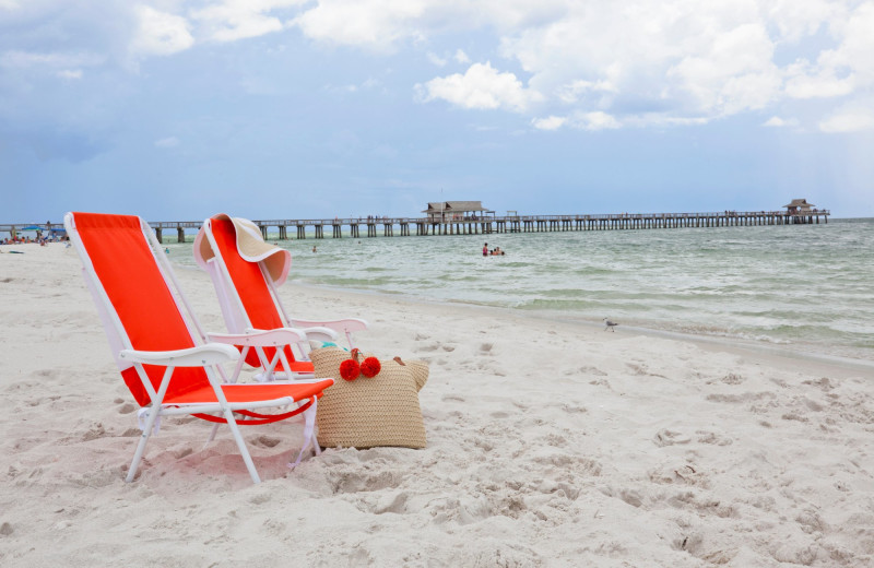 Beach at Staybridge Suites Naples-Gulf Coast.